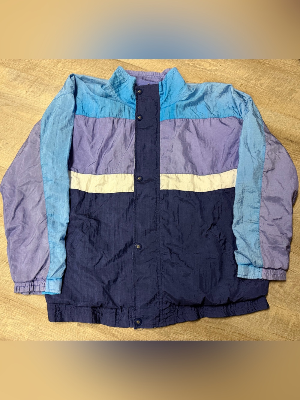 Vintage Christian Dior Colorblock Lightweight Windbreaker Jacket